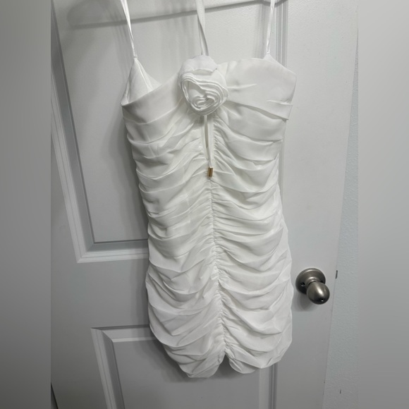 Runaway The Label Rosette Mini Dress - Picture 4 of 7